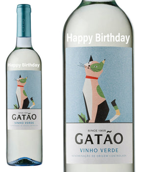 Gatão Vinho Verde " Happy Birthday " Engraved