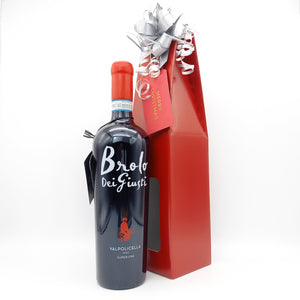 Brolo Dei Giusti, Valpolicella Superiore, White Label, 2015 Christmas Wine Gift