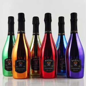 Green Edition Sparkling Wine Colourful Rainbow Collection Italian DOC