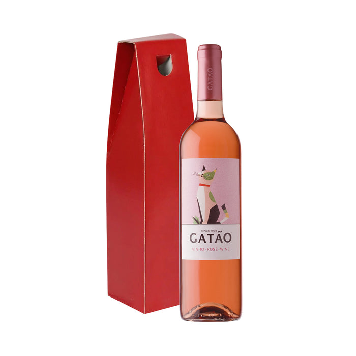 GATÃO ROSÉ - Bordeaux bottle Wine Gift