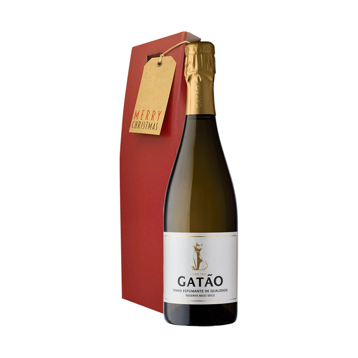 Gatão Sparkling (Medium Dry) Xmas Wine Gift