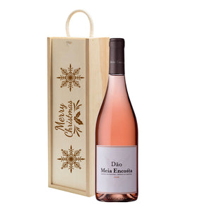 Meia Encosta Rosé /Rose Christmas Wine Gift