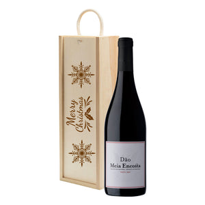 Meia Encosta Tinto/Red Christmas Wine Gift