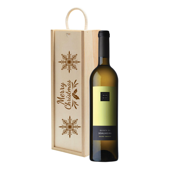 Borges Quinta Da Soalheira Branco / White Christmas Wine Gift