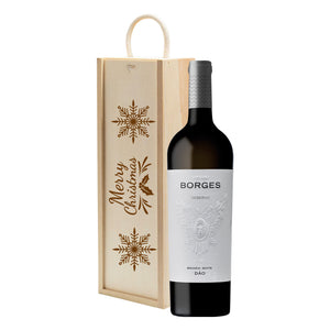 Borges Dão Reserva Branco/White Christmas Wine Gift
