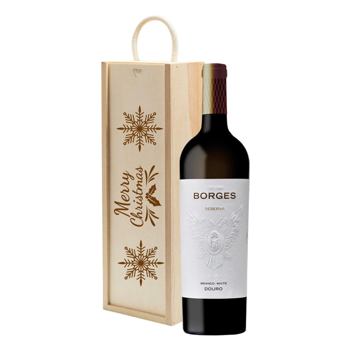 Borges Douro Reserva Branco/White Christmas Wine Gift