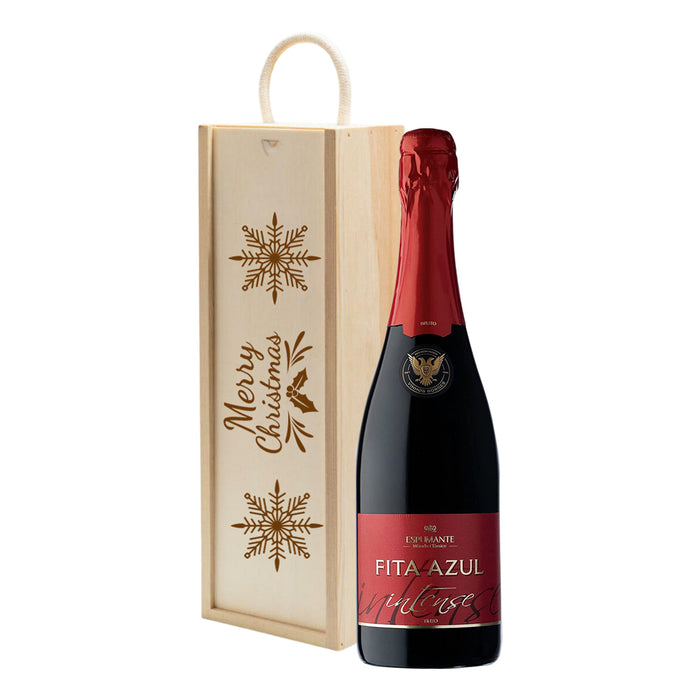 Fita Azul Intense Red Christmas Wine Gift