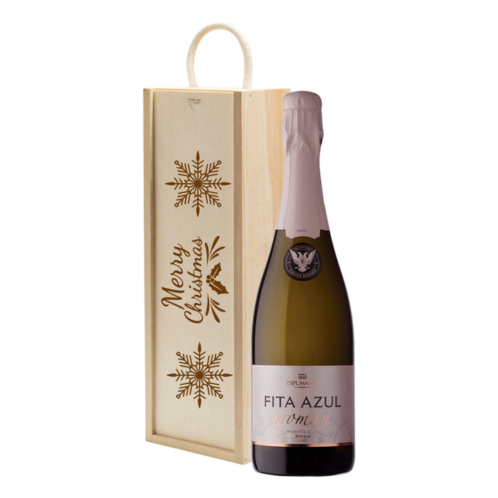 Fita Azul Woman Sweet Christmas Wine Gift