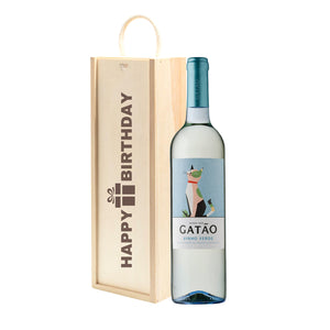 Gatão Vinho Verde White Wine Birthday box