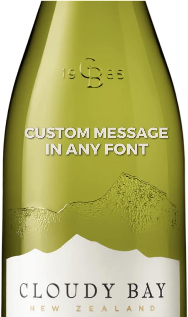 Engraved Cloudy Bay Sauvignon Blanc Wine 750ml (Enter Custom Gift Message)