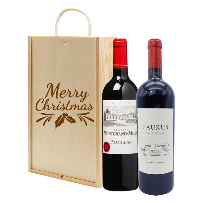 Pauillac + Saurus Argentinian Malbec Christmas Gift