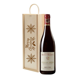 Cotes du Rhone Rouge Christmas Wine Gift