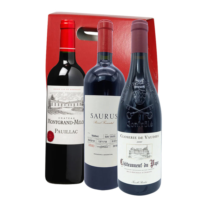 Premium Red Wine Triple Wine Gift