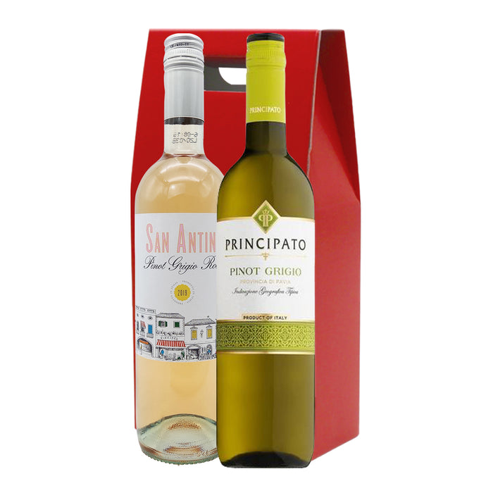 Pinot Grigio + Pinot Grigio Rosé Wine Gift