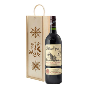 Saint Emilion Grand Cru Chateau Pipeau Christmas Wine Gift