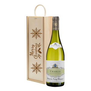 Chablis Long-Depaquit Christmas Wine Gift
