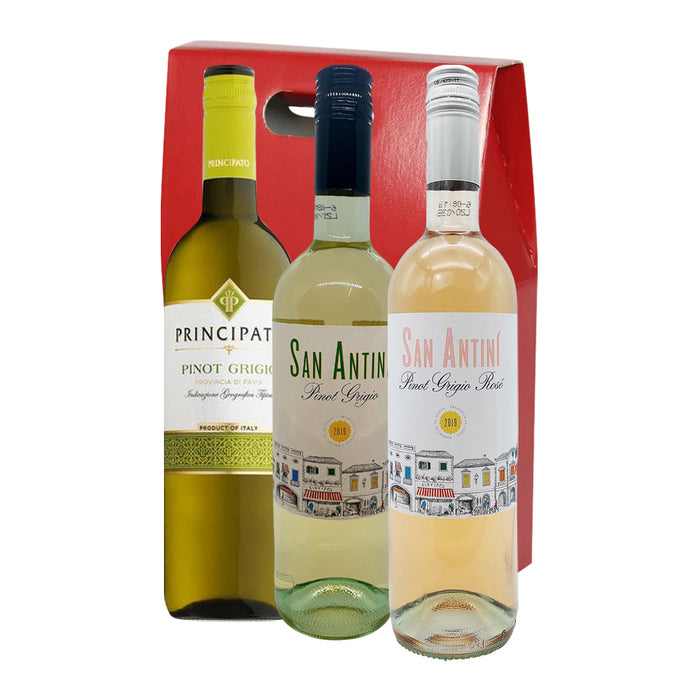 Pinot Grigio Triple Wine Gift