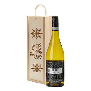 MokoBlack Sauvignon Blanc Christmas Wine Gift