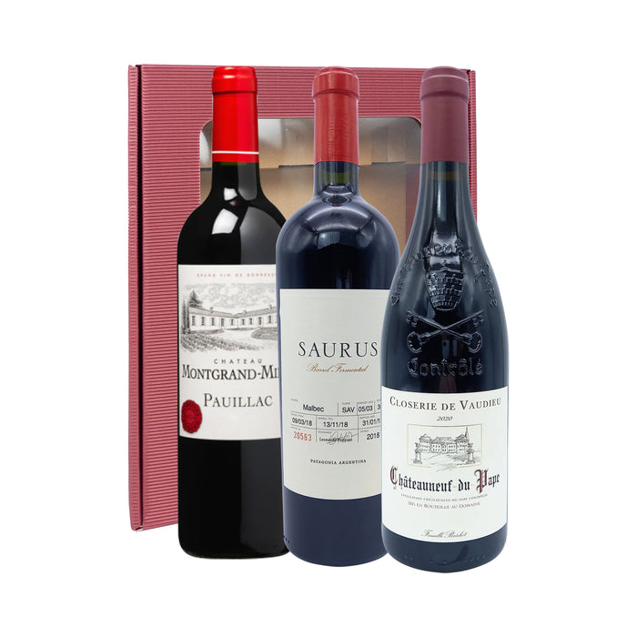 Malbec Pauillac Chateauneuf du pape gift RB
