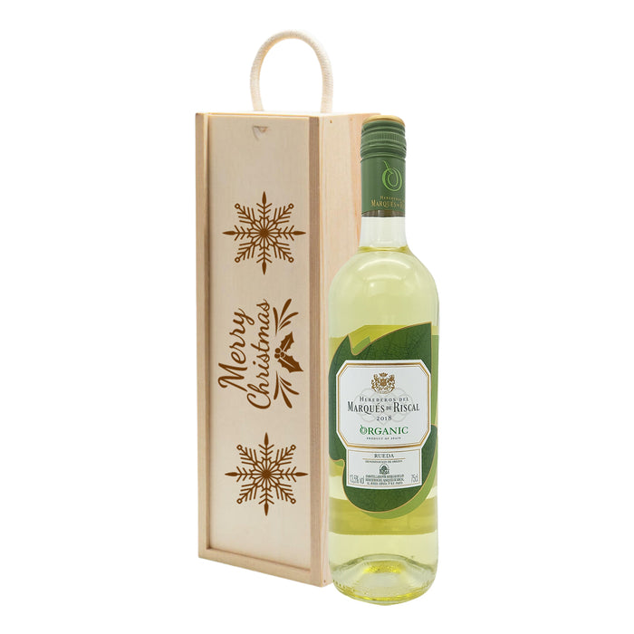 Marques De Riscal Organic Rueda Christmas Wine Gift