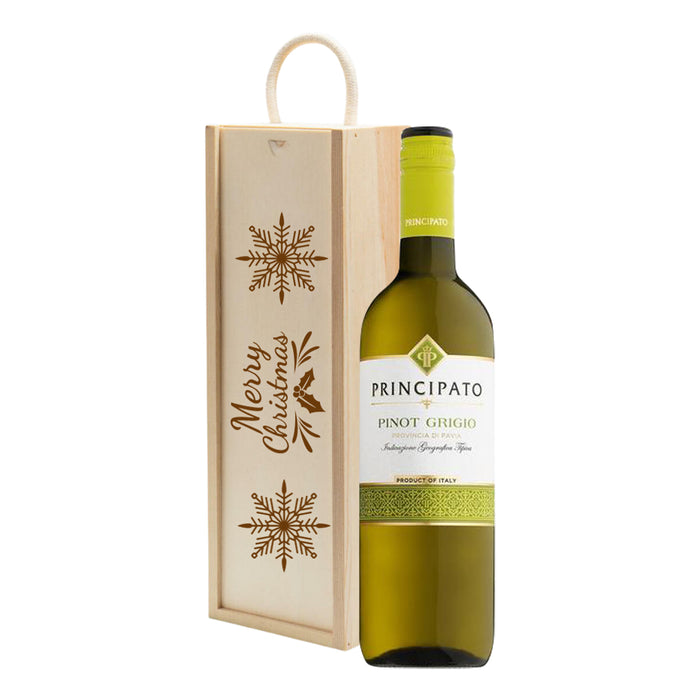 Principato Pinot Grigio Christmas Wine Gift