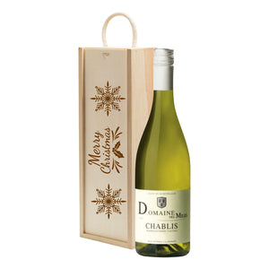 Chablis Domaine Miles Christmas Wine Gift