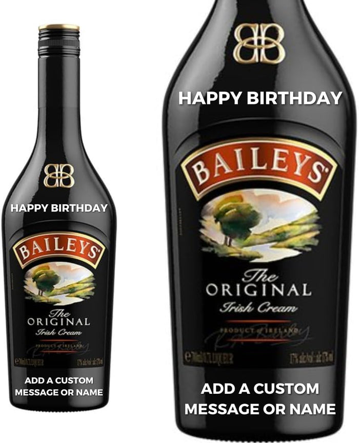 Baileys personalised Birthday Gift