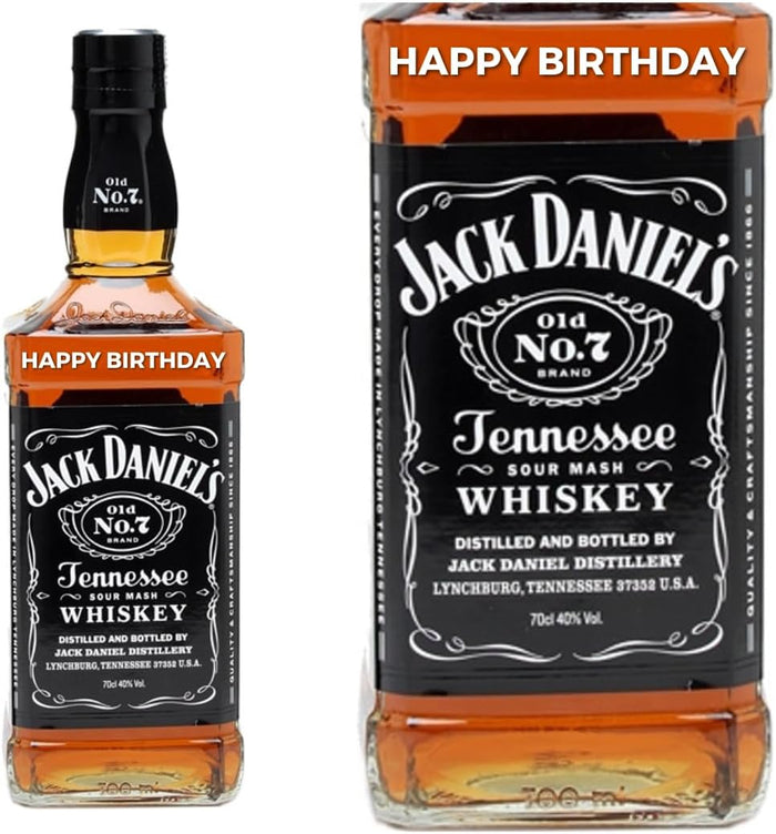 Jack Daniels personalised Birthday Gift
