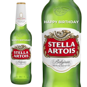 Stella Artois Personalised Large Beer 660ml Birthday Gift