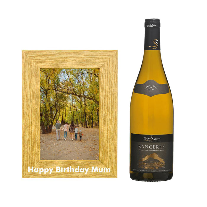 Guy Saget Sauvignon Blanc - Happy Birthday Mum Photo Frame