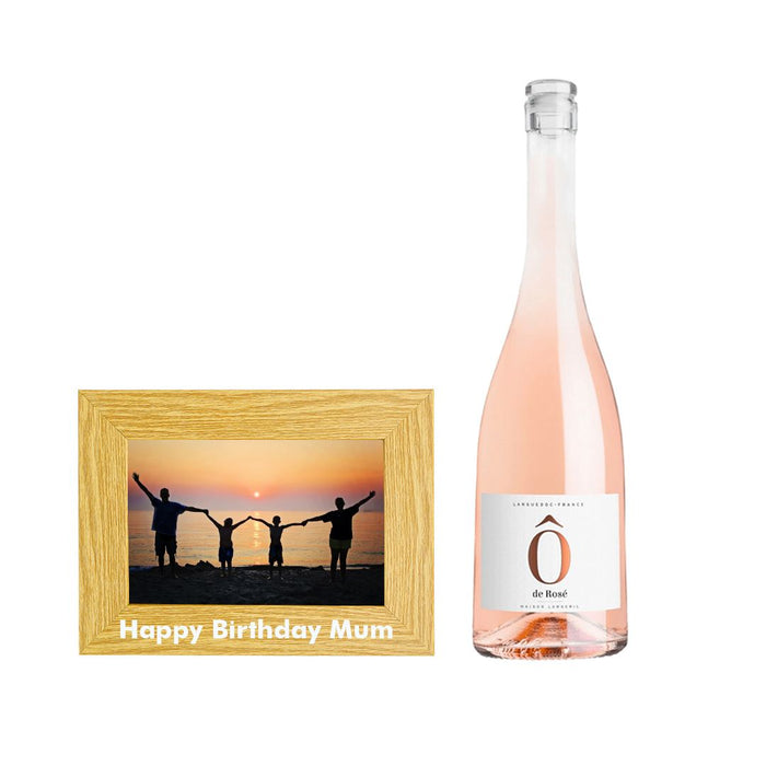 O De Rosé Languedoc - Happy Birthday Mum Photo Frame