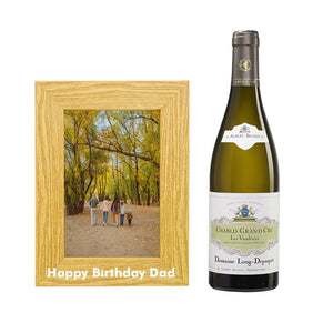 Chablis Grand Cru Les Vaudesirs - Happy Birthday Dad Photo Frame