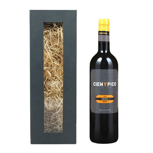Cien Y Pico Bobal Grey Label Magnetic Wine Gift Box