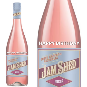 Jam Shed Rose personalised " Happy Birthday " Engraved