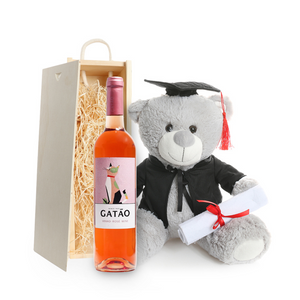 Gatão Rosé Graduation Gift (Large Bear)