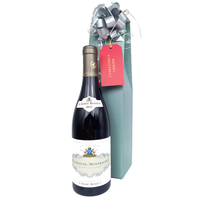Chassagne-Montrachet A, Bichot 2017 Christmas Wine Gift