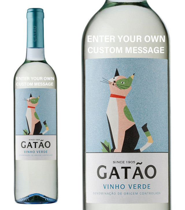 Gatão Vinho Verde personalised " Custom Message "