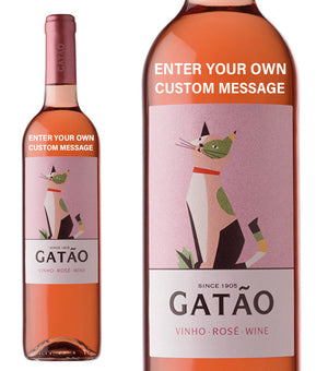 Gatão Rosé personalised " Custom Message "