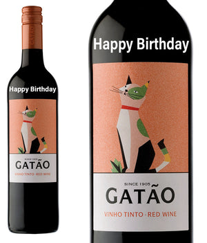 Gatão Red " Happy Birthday " Engraved