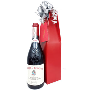 Chàteau de Beaucastel, Chàteauneuf-du-Pape, 2018 Christmas Wine Gift