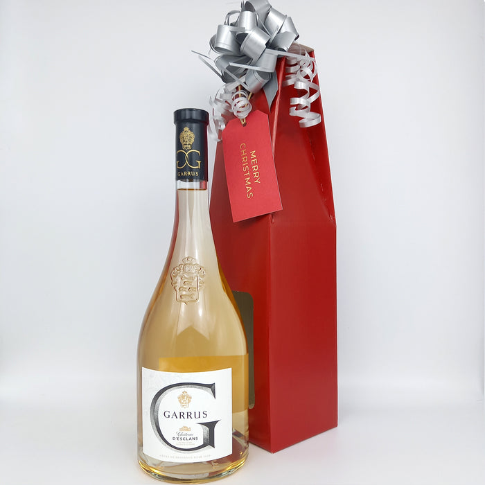 Garrus, Chateau D'Esclans, Cotes de Provence, Elite Rosé Christmas Wine Gift
