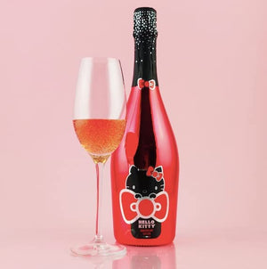 Hello Kitty Sparkling Rosé Wine Anniversary Edition