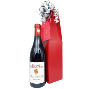 Côtes du Rhône Rouge Christmas Wine Gift