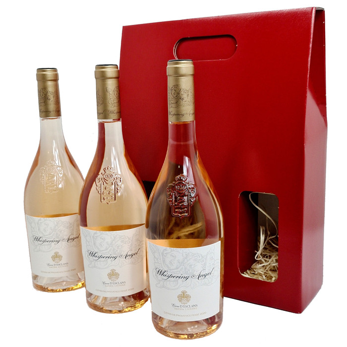 Whispering Angel Rosé Wine Gift Triple