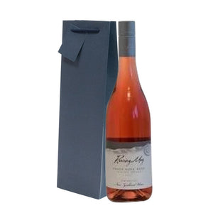 Roaring Meg NZ Pinot Noir Rosé with wine gift bag