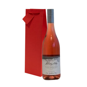 Roaring Meg NZ Pinot Noir Rosé with wine gift bag