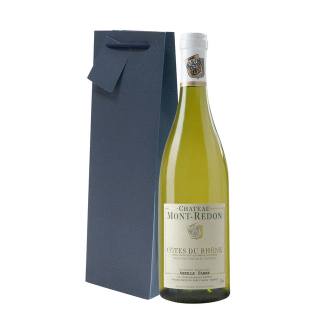 Côtes du Rhônes Blanc with wine gift bag