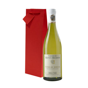 Côtes du Rhônes Blanc with wine gift bag