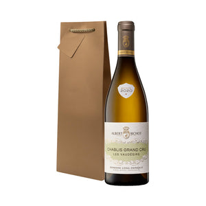 Chablis Grand Cru Les Vaudésirs with wine gift bag