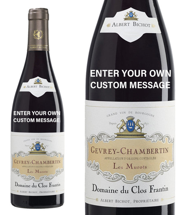 Gevrey-Chambertin Les Murots personalised " Custom Message "